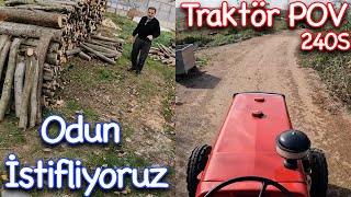 Traktörle Köyleri Dolanıyoruz | Odun İstifliyoruz | Japonic