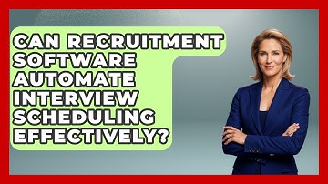 Can Recruitment Software Automate Interview Scheduling Effectively? | Legal And HR SaaS Stack News