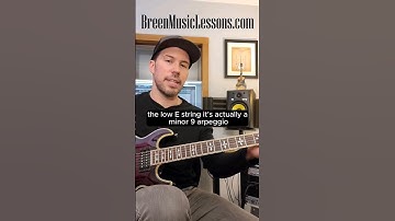 minor9 sweep arpeggio #shorts #guitar #guitarlesson #guitarist #guitarteacher #guitartutorial