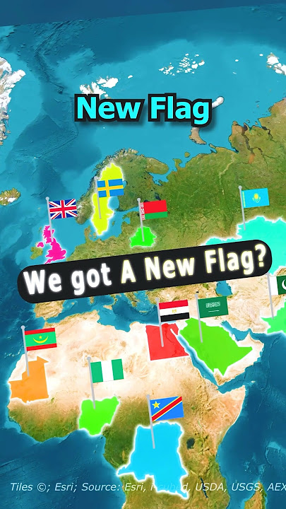 World just got a New Flag...🌏🤯