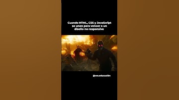 Cuando HTML, CSS y Javascript se unen para vencer a un diseño no responsive.