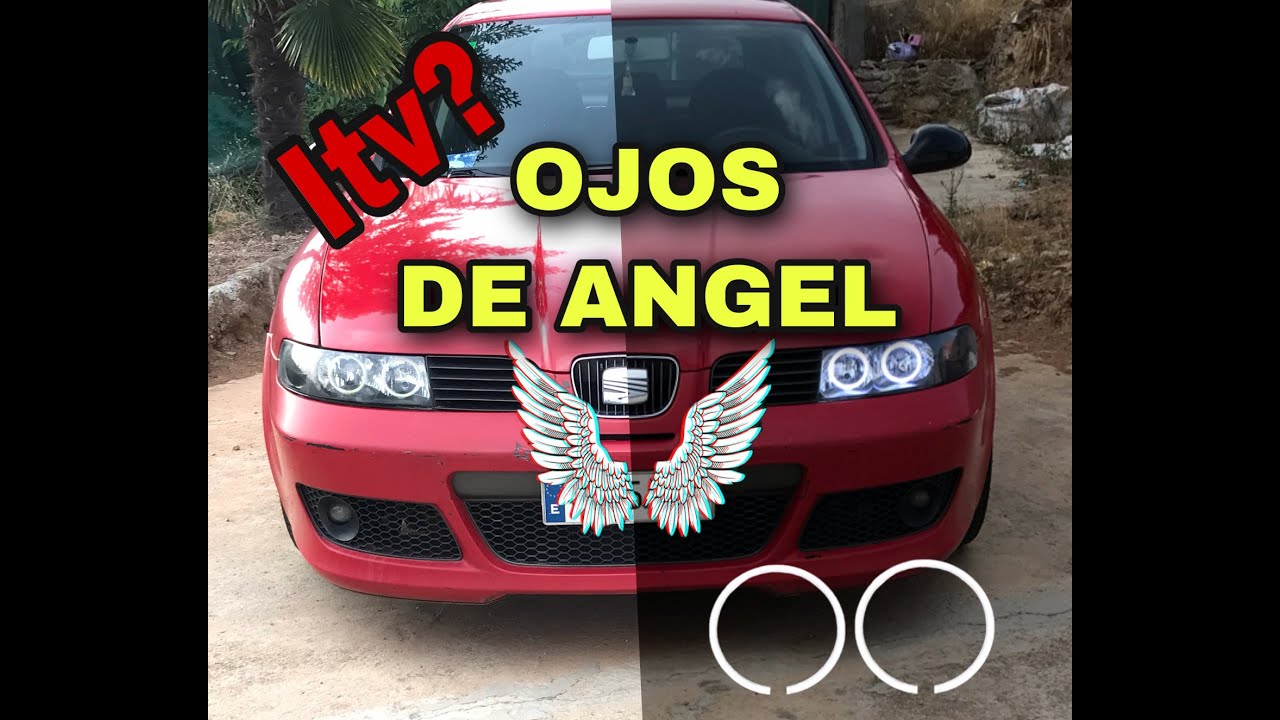 ✓CONVIERTE FAROS LEON 1/TOLEDO EN ANGEL EYE✓ - YouTube