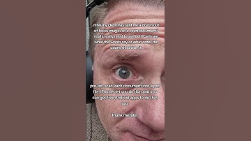 Scan your files into PDFs not images!