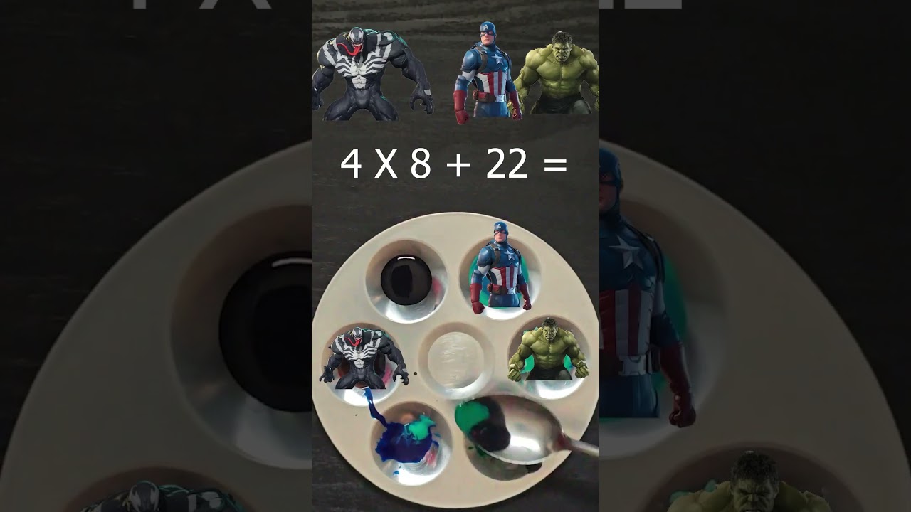 Hulk VS Venom VS Capt. America 