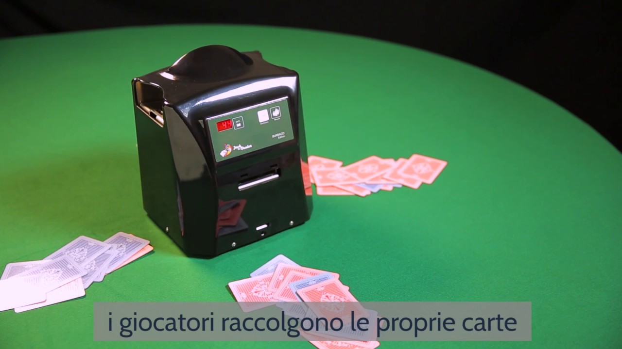 Mischia carte automatico 