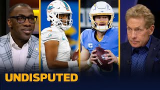 Tua Tagovailoa struggles in Dolphins loss to Justin Herbert, Chargers in Week 14 | NFL | UNDISPUTED