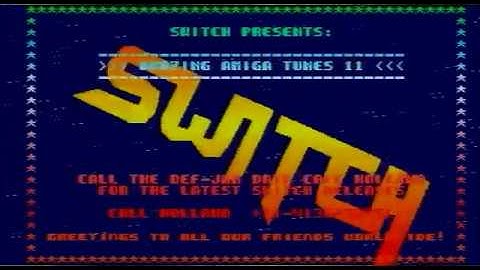 Switch -  Intro for Amazing Amiga Tunes 11 (Amiga - 1991)