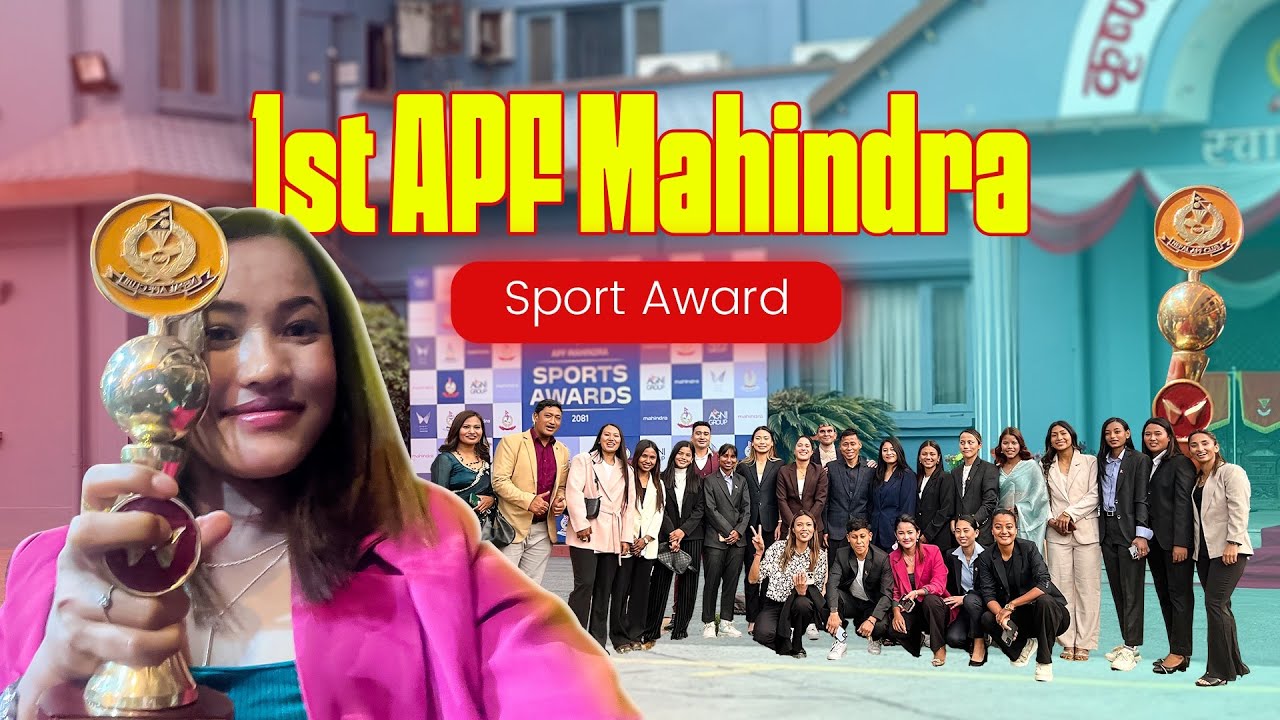 1st 🥇 APF Mahindra sport Award 2081 ❤️           #kasle kasle k award payo hola 🤔#sarulimbu #sl8