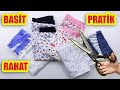 SATIN ALMA KENDİN DİK! (Kolay Yazlık Pijama Dikimi) DIY Easy Pajama / How To Sew Summer Pajamas