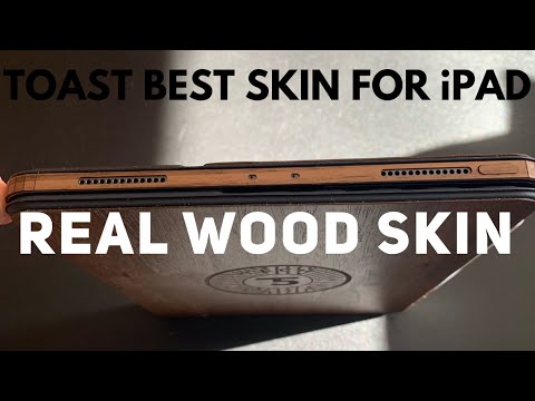 THE BEST SKIN FOR YOUR NEW iPAD | BY TOAST | REAL WOOD |