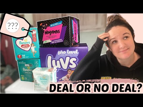 how to coupon for DIAPERS at TARGET // building a stockpile on a budget // prepping for beginners