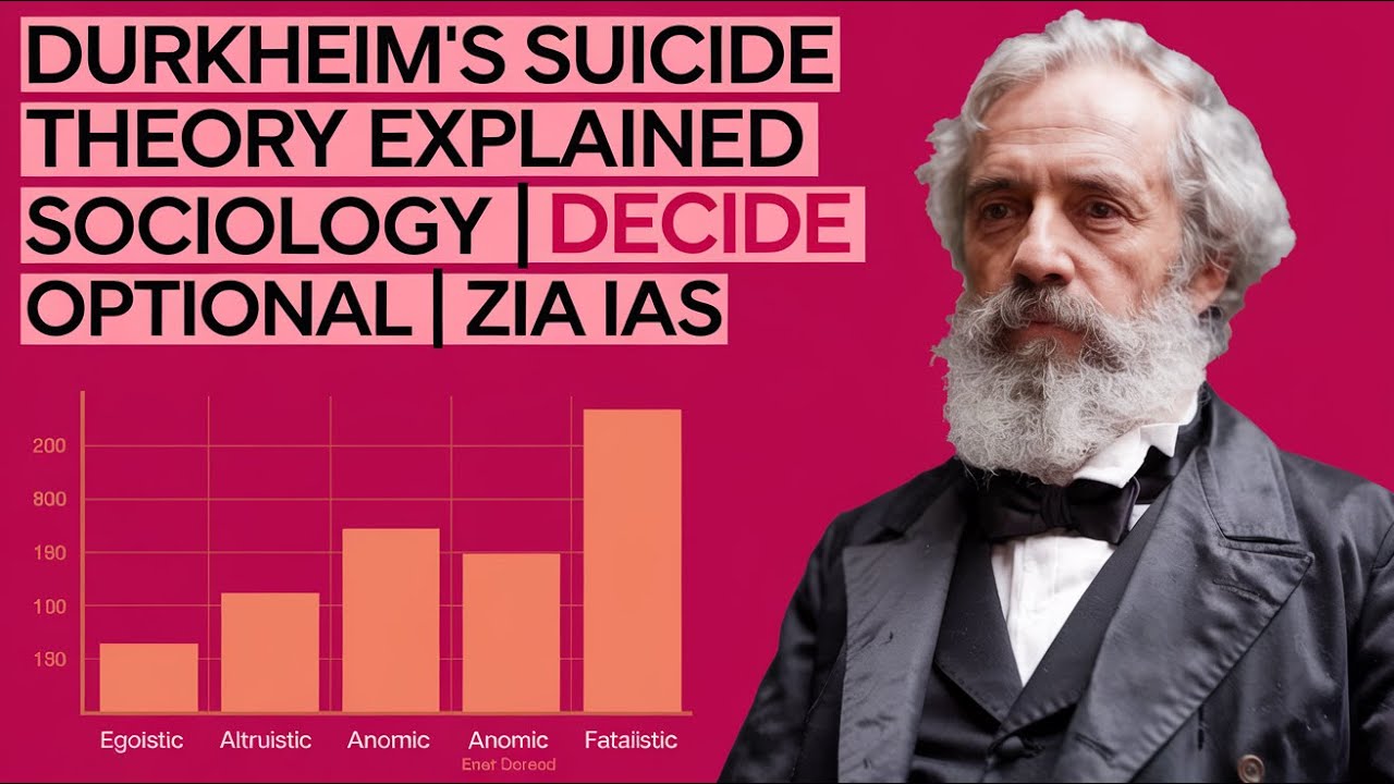 "Durkheim's Theory of Suicide | Sociology Optional | ZIA IAS" - YouTube