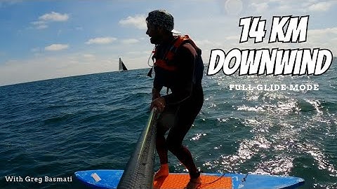 14 KM Downwind SUP Foil – Full Glide with Code Foils 1300S (Vendée, France)