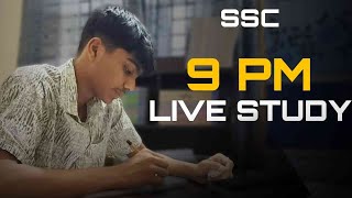 📕🔥9 PM Study With Me | SSC Exam Preparation | SSC 26,27&amp;28 | Promodoro 50/10 | Fahad 👽