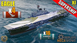 Eagle GG 3k base exp | World of Warships Gameplay