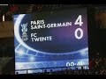 PSG 4-0 Twente (5ème Journée du Groupe A de Coupe UEFA 2008-2009)