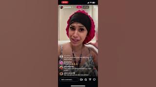 Cardi B IG live 11/17/25