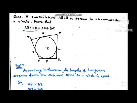 A quadrilateral ABCD