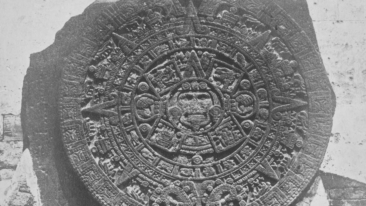 Vintage Photos of Aztec And Mayan Archaeological Sites And Artifacts in ...
