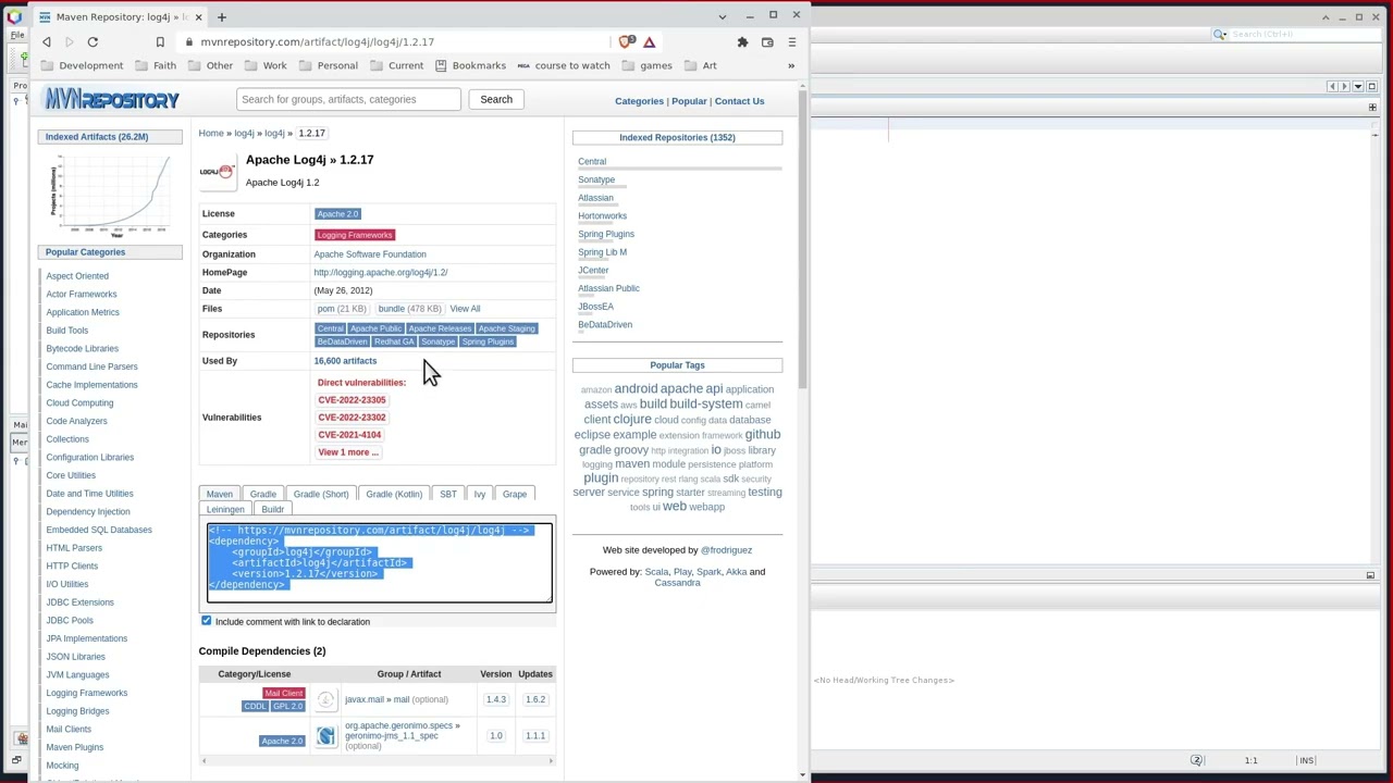 What is Log4j 1.2 bridge?