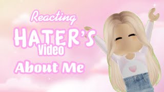 Reacting to HATER’S video about me!