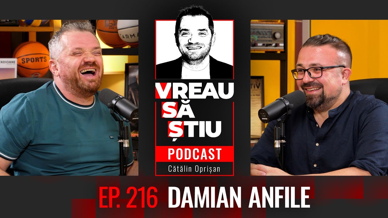 DAMIAN ANFILE: „Hercule se bate aproape cu toți monștrii mitologici!” | VREAU SĂ ȘTIU EP 216