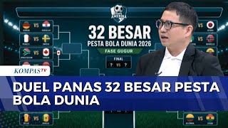 2026 World Cup Round of 32, Football Analyst Predicts Fierce Duels | SAPA SIANG