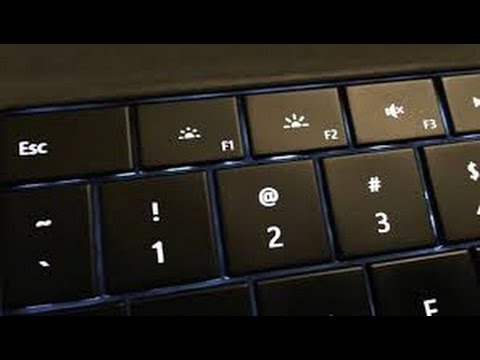 How To Turn On And Off Keyboard Backlight In Windows 10 In Laptop 2016 Youtube