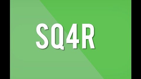 SQ4R Strategy