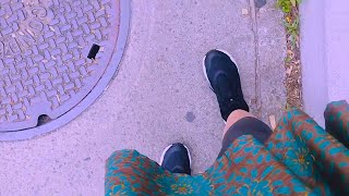 ASMR Feet walking with 2 lost souls swimming in a fishbowl