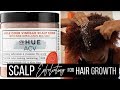 HOW TO: EXFOLIATE SCALP FOR HEALTHY HAIR GROWTH | DP Hue Scalp Scrub Review!