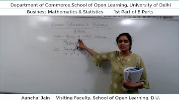 B.Com 2nd Semester (B.M.S) Lecture - Aanchal Jain  Part-1