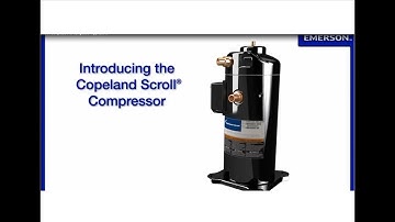 Copeland Scroll Compressors for Refrigeration Applications