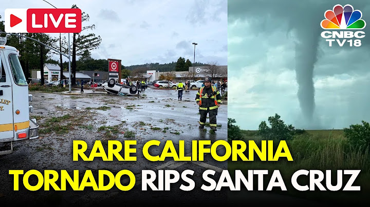USA LIVE: Rare California Tornado Injured 5, Flipped Vehicles in City North of Santa Cruz | N18G