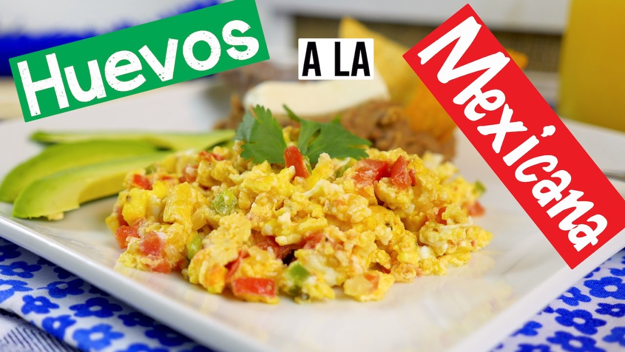 Huevos a la Mexicana - Receta Súper Fácil - Mi Cocina Rápida | Mi Cocina Rápida - Karen