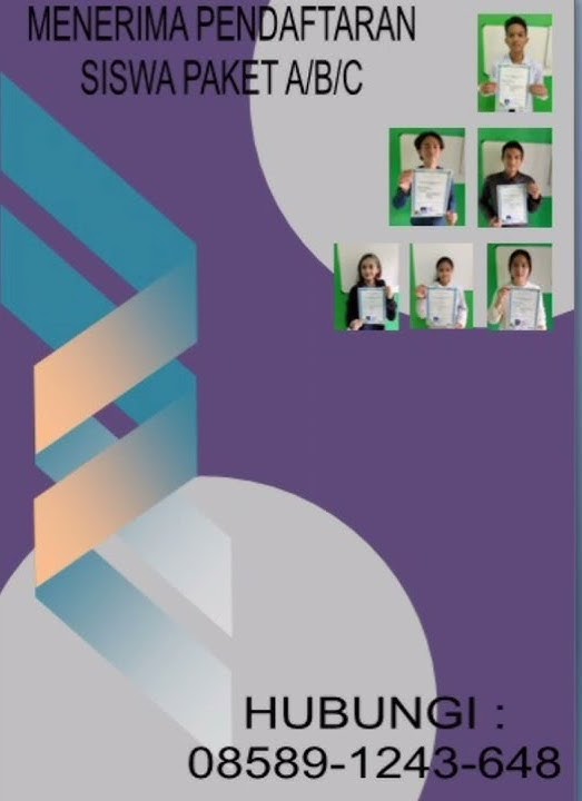 Menerima Pendaftaran Kejar Paket A/B/C Sekolah Kesetaraan SD/SMP/SMA Depok Jakarta dan sekitarnya