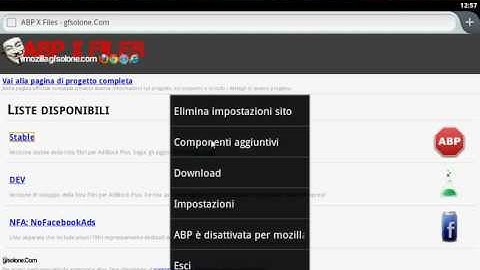 ABP X Files per Firefox (Android)