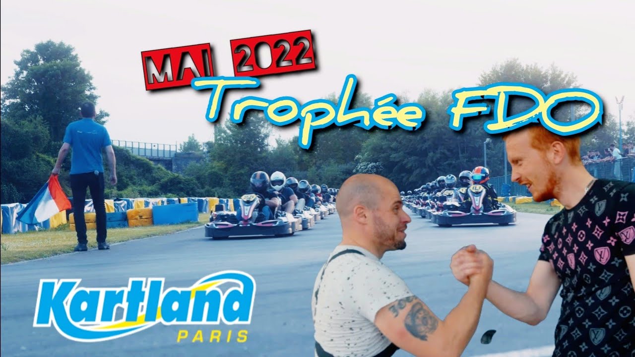 Trophée KARTING entre collègues chez KARTLAND Moissy 77