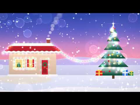 Christmas lights chase 4k Visual Loop | Python + Taichi CUDA | 60 FPS