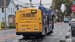 2023 New Flyer XE40 #5015 as B60 - Canarsie | Williams Avenue