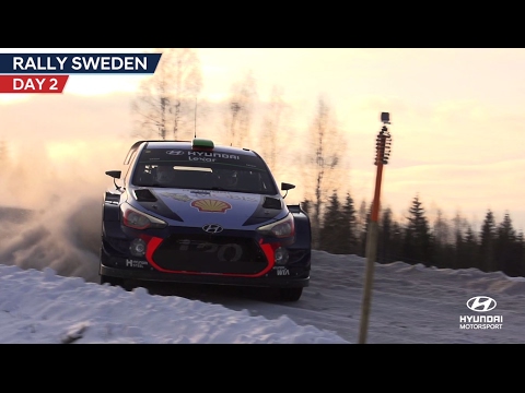 Rally Sweden Day Two - Hyundai Motorsport 2017