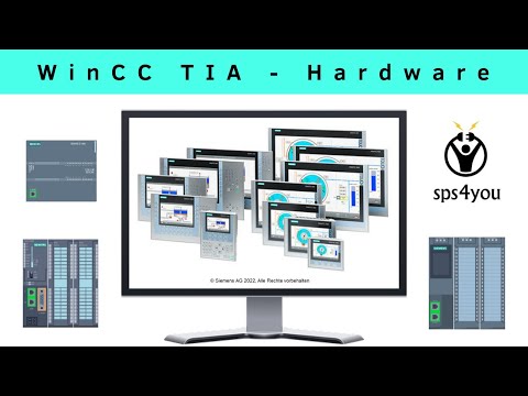 Visualisierung mit WinCC TIA Portal - Hardware - SPS programmieren lernen - Kurs (Kapitel 2)