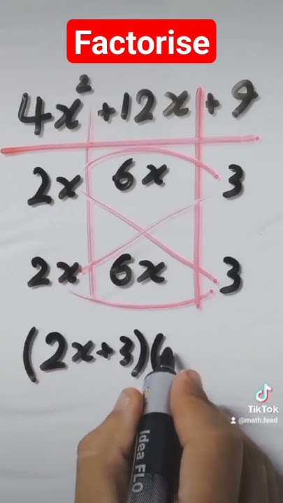 the-easiest-way-to-factorise-math-feed-youtube