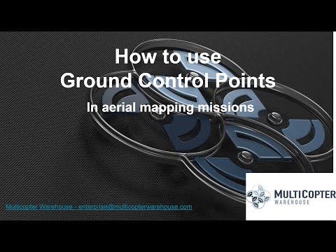 Using Ground Control Points with Mapping Missions