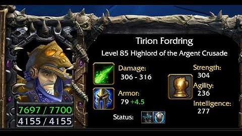 Tirion fails to shatter Lich King