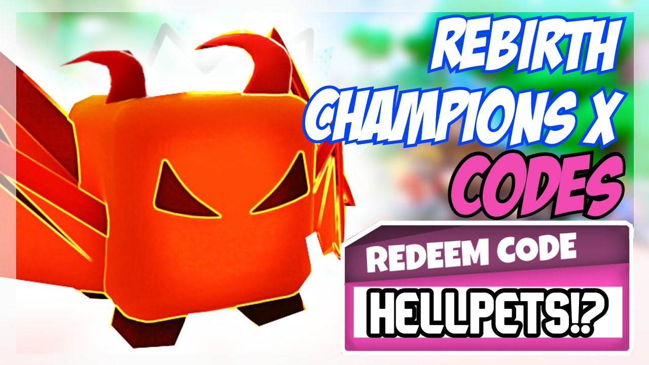 2022) **NEW** ⛏️ Roblox Rebirth Champions X Codes ⛏️ ALL HELL CODES! 