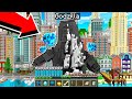 Playing as GODZILLA in Minecraft!