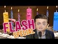 Flash Spécial, joyeux anniversaire humour, carte anniversaire animée