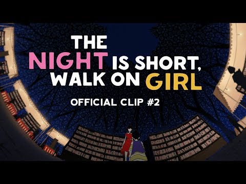 The Night is Short, Walk On Girl - Clip #2 "The Old Books Festival"