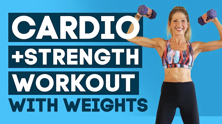 30 Min Total Body Cardio + Strength Workout With W...